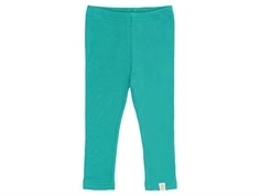 Turkis legging i rib fra Petit Piao PP102 turquiose